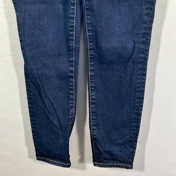 J Crew Mercantile Jeans Womens 30 Mid Rise Skinny Cotton Stretch Denim Dark Wash - Picture 3 of 7